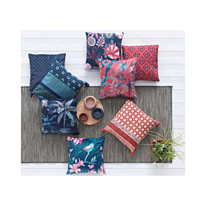Housse De Coussin SARESTI - Bleu