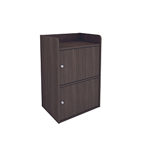Polycube HVP 2 Portes 40x29x60,5cm - Wenge