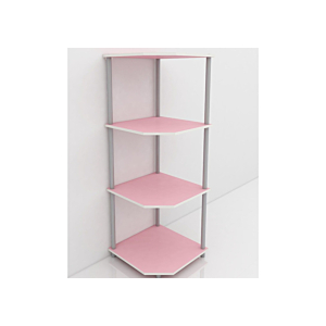 Etagère HVP 3 Niveaux 39,5x39,5x110,6cm - Rose