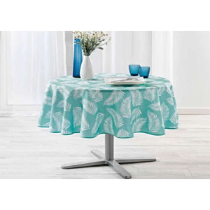 Nappe Ronde Imprimée LIFETTE - Menthe Nappe et serviettes
