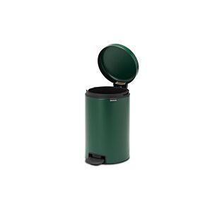 Poubelle À Pedale NEWLCON 12L - Vert Sapin Poubelles de salle de bain