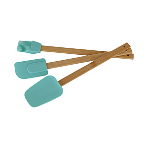 Set de 3 Ustensiles En Bambou - Silica