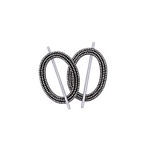 Set De 2 Clips BOULE - Argent Tringles et accessoires rideaux