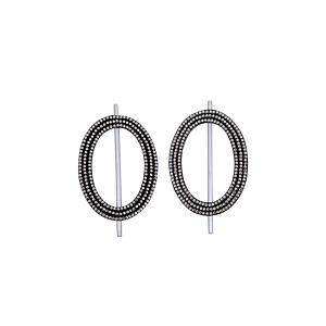 Set De 2 Clips BOULE - Argent