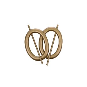 Set De 2 Clips ANGEL - Doré Tringles et accessoires rideaux
