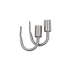 Set De 2 Embrasses HARMONY - Argent Tringles et accessoires rideaux