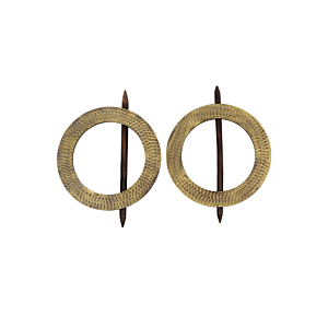 Set De 2 Clips INDIA - Bronze
