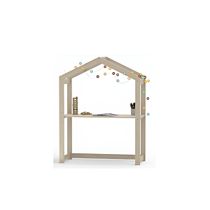Bureau Cabane YOYO - Chêne / Blanc