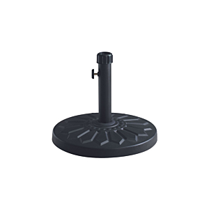 Base Parasol 13 Kg Ronde - Noir