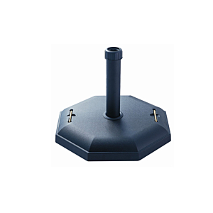 Base Parasol 32 Kg Octogonale - Noir