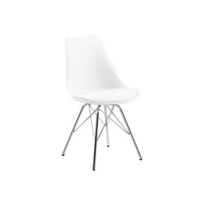 Chaise ERIS Pieds en Chrome Chaises sans accoudoir