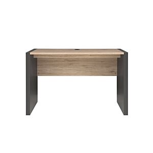 Bureau Opérationnel EXECUTIVE 120x70x76cm - Chêne Clair / Gris Foncé