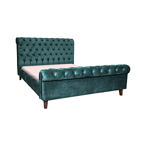 Lit NEW CEDARVILLE Avec Sommier - Vert Royal Lits adulte
