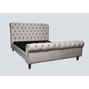 Lit NEW CEDARVILLE Avec Sommier - Taupe Lits adulte