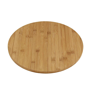 Planche De Service Rotative En Bambou - Marron