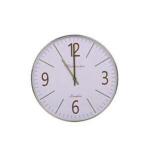 Horloge MURALE - Blanc / Doré Horloges