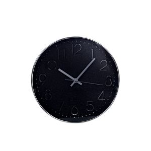 Horloge MURALE - Noir / Argenté  Horloges