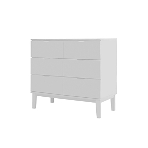 Commode GEOME Avec 6 Tiroirs - Blanc Commodes