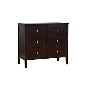  Commode HAYA Avec 6 Tiroirs - Wengé