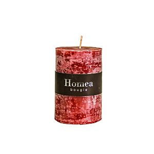 Bougie Rustique - Rose Bougies décoratives
