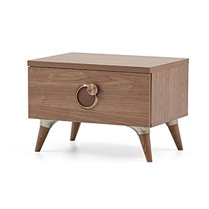 Table De Chevet CLARA - Noyer Chevet adulte