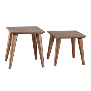 Table De Coin CARPINUS 48x52.5x48cm - Marron