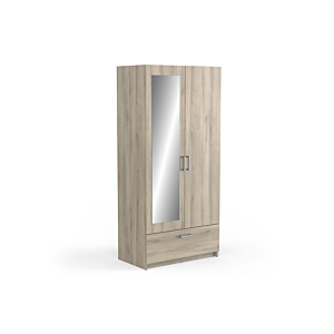 Armoire READY 2 Portes - Chêne