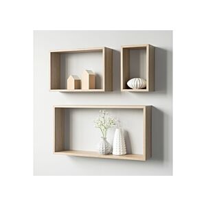 Set de 3 Etagères SHELVY - Sonoma