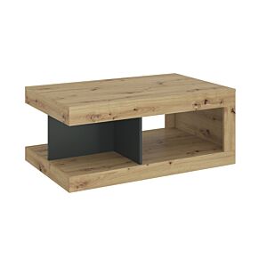 Table Basse LUCI - Artisan Oak / Gris