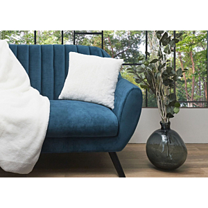 Coussin IMIT Fourrure Opulence 40x40cm - Ecru