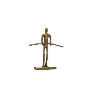 Statue Homme Sculpture - Doré Bibelots
