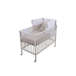 Parure De Lit Bébé BUNNY 60x70cm - Beige Textile