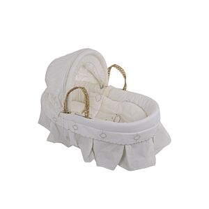 Landau LUNA ELEGANT Bébé Avec Textile - Ecru Déstockage