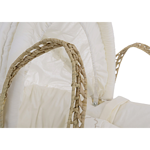 Landau LUNA ELEGANT Bébé Avec Textile - Ecru