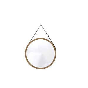 Miroir À Suspendre 38cm - Beige Miroirs décoratifs