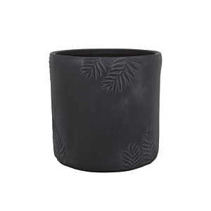 Pot En Fibre 36,5x36,5x37cm - Gris Foncé
