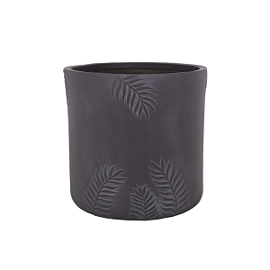 Pot En Fibre 44cm - Gris Foncé