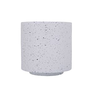 Pot En Fibre 26cm - Blanc Décoration