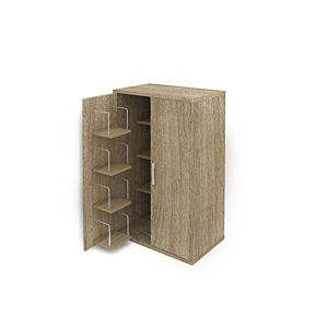 Meuble Multifonction HVP 59,5x37,5x93,2cm - Oak 