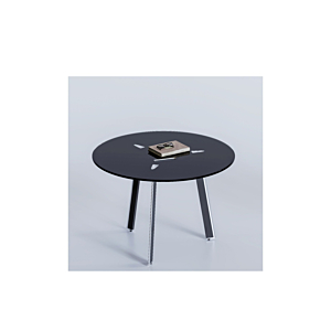 Table Ronde SHIRAZ - Noir Table de Réunion