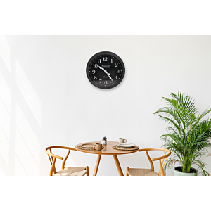 Horloge Murale 40,2x40,2x4,8cm - Noir