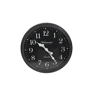 Horloge Murale 40,2x40,2x4,8cm - Noir Horloges
