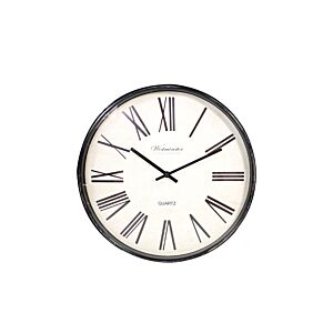 Horloge Murale 35,5x35,5x4,2cm - Noir Horloges