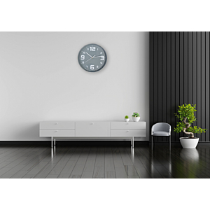 Horloge Murale 29,3cm - Gris
