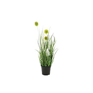 Plante Artificielle POA GRASS Avec Pot 45cm - Vert Plantes et fleurs artificielles