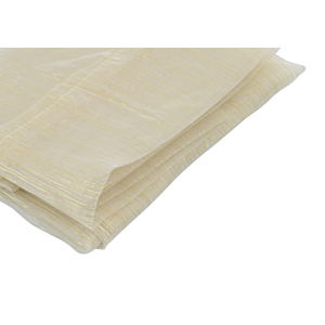 Rideau VOILAGE RAYE Avec Bande - Beige
