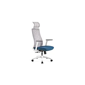 Fauteuil Président BEIRUT - Gris / Bleu