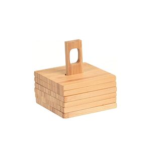 Set de 6 Sous Verre En Bambou - Beige Sets de table