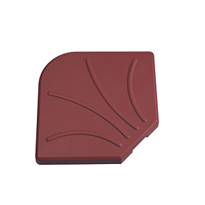 Base Parasol 25kg Déporte 1/4 - Rouge