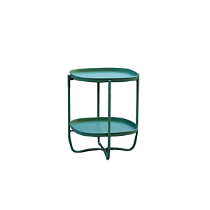 Table D'Appoint Carré PIPA Avec 2 Étagères